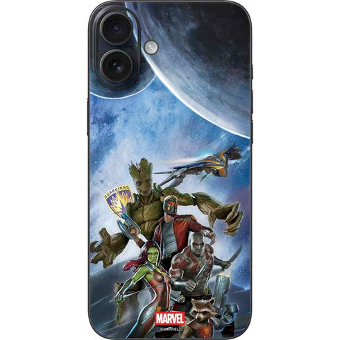 Marvel Guardians of the Galaxy Galactic Mission iPhone 16 Plus Skin